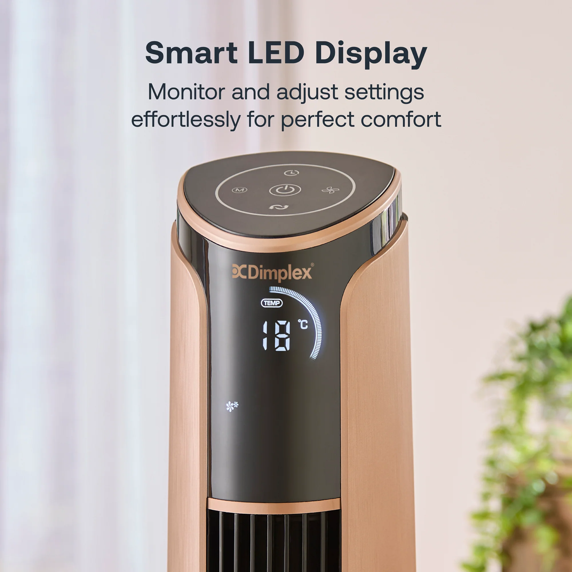 Dimplex Ion Fresh Tower Fan with Ioniser