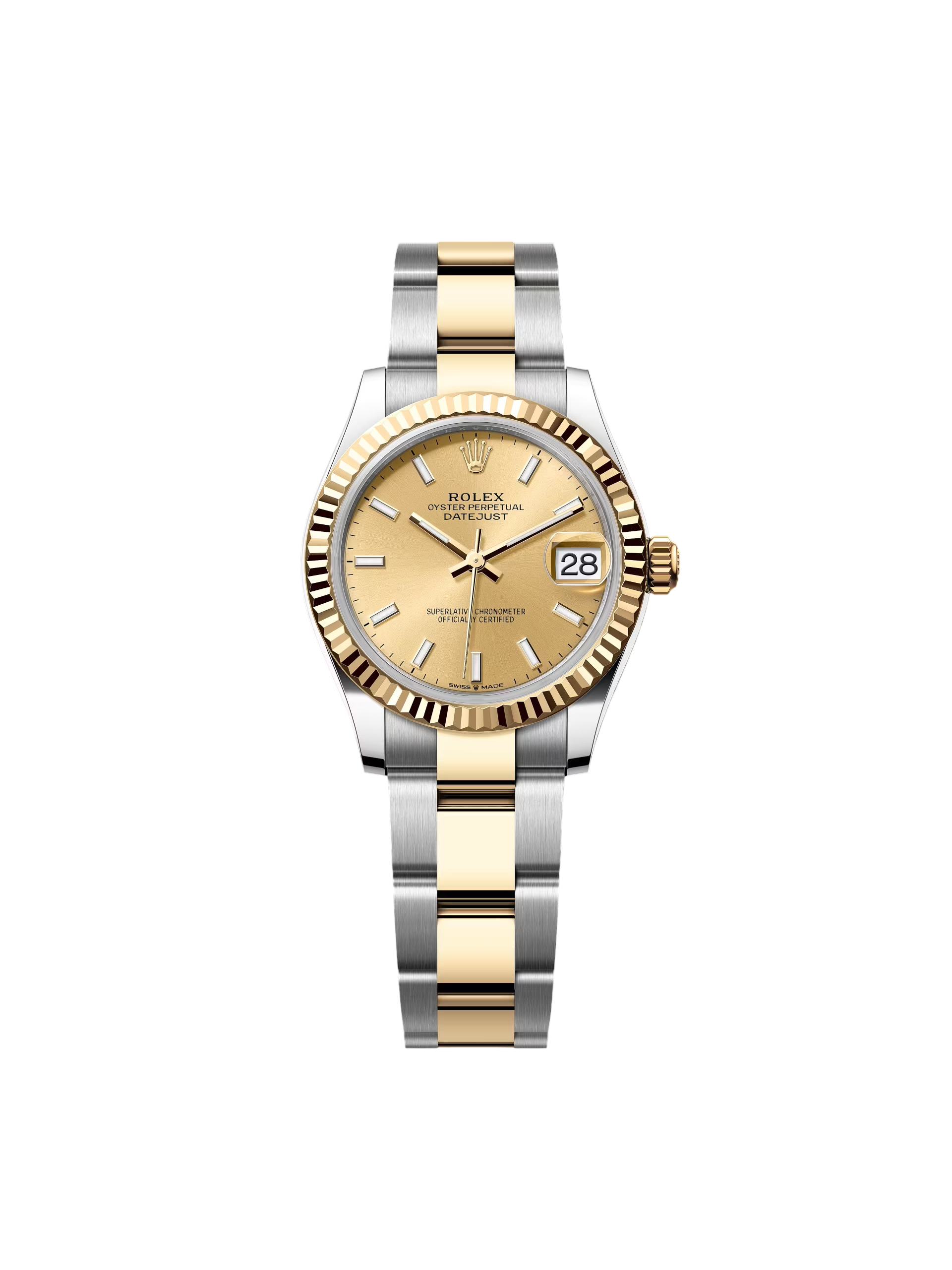 Rolex Datejust m278273-0013/0014 31mm Champagne Dial Stainless Steel and Yellow Gold Oyster Watch
