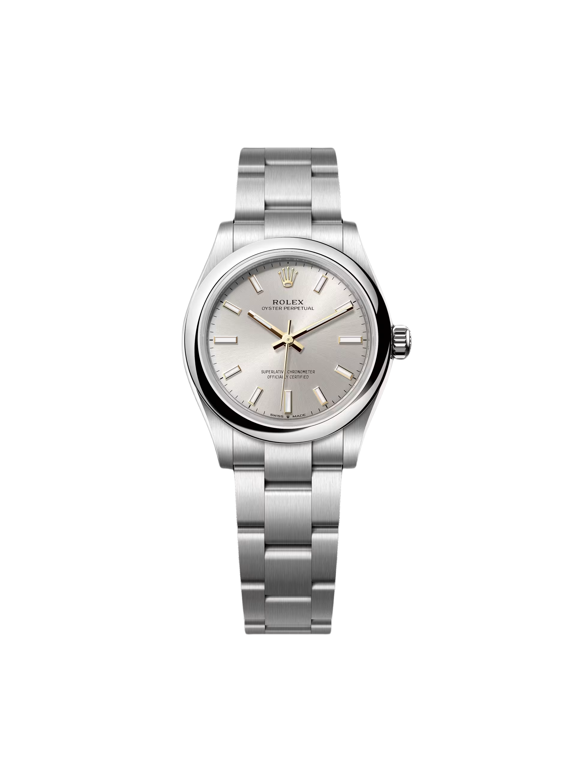 Rolex Oyster Perpetual 31mm 277200-0001 Silver Dial Oyster Bracelet Watch