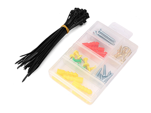 Hardware kit, cable ties
