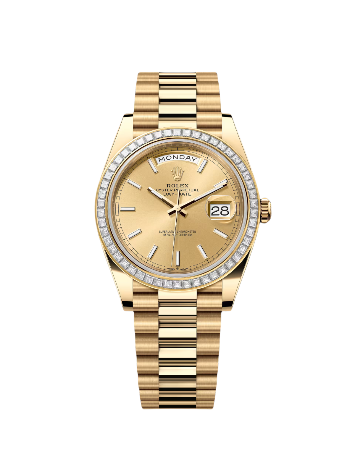 Rolex Day-Date 40mm 228398TBR-0007 Champagne Dial President Watch
