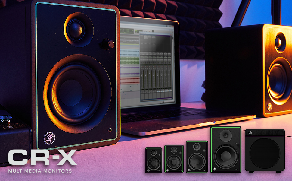 , CR-X, CR, Studio Monitors, Computer Speakers