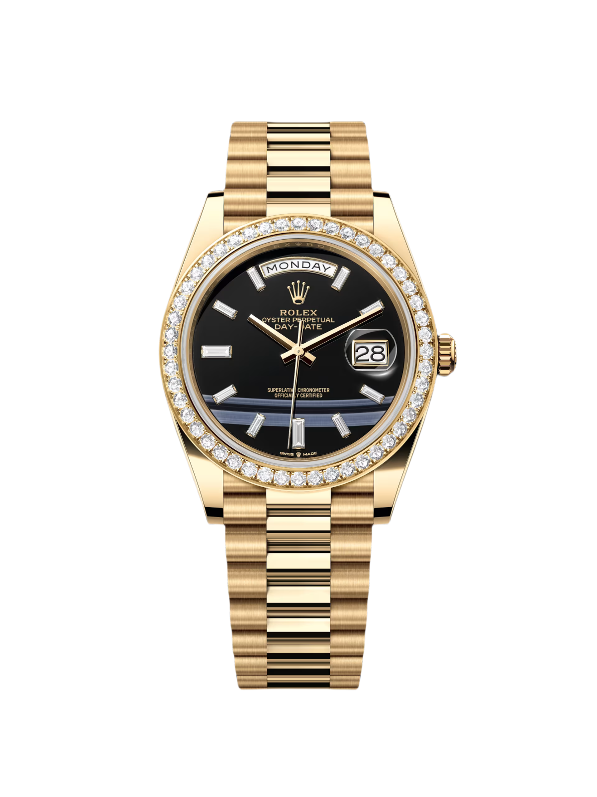 Rolex Day-Date 40mm Black Onyx Dial 228348RBR-0039