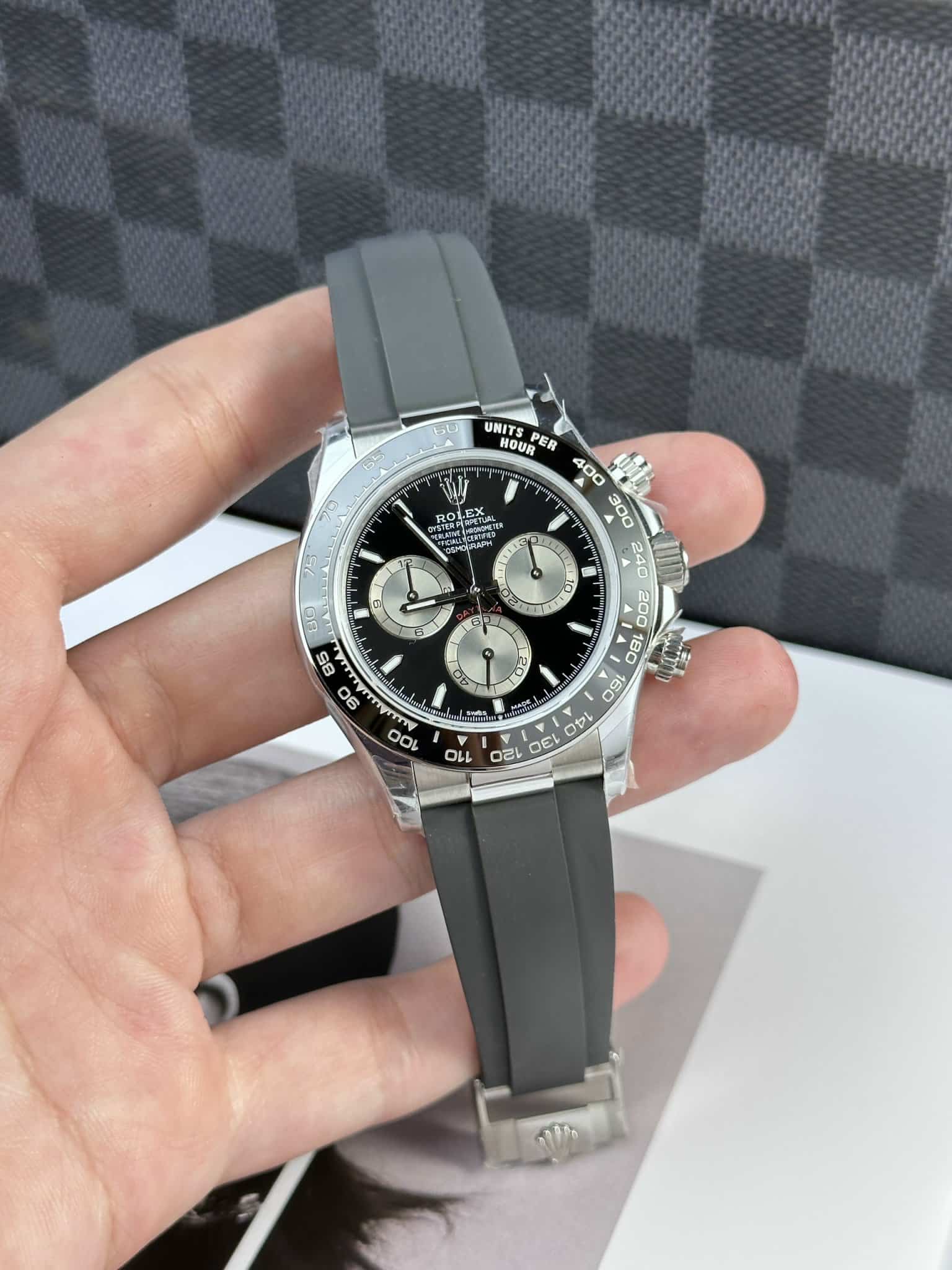 Superclone Rolex Daytona 40 mm black Dial 126519LN