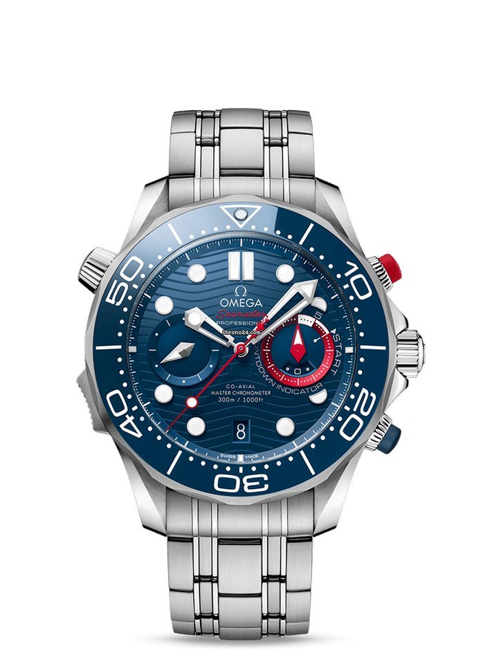 Seamaster Diver 300 M America's Cup 2021 CHRONOMETER CHRONOGRAPH 44 MM NEW.