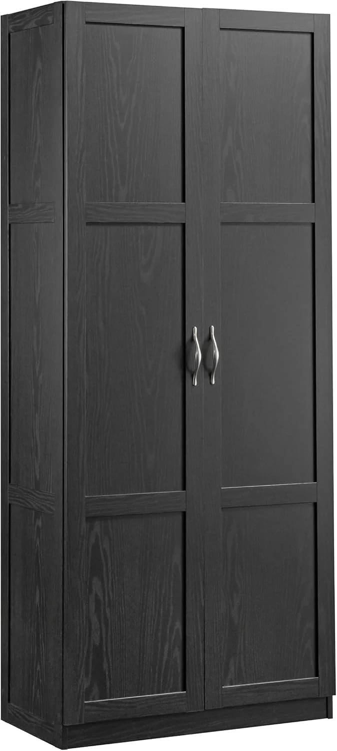 Sauder Select Storage Cabinet, Pantry Cabinet Kitchen Storage with Adjustable Shelves