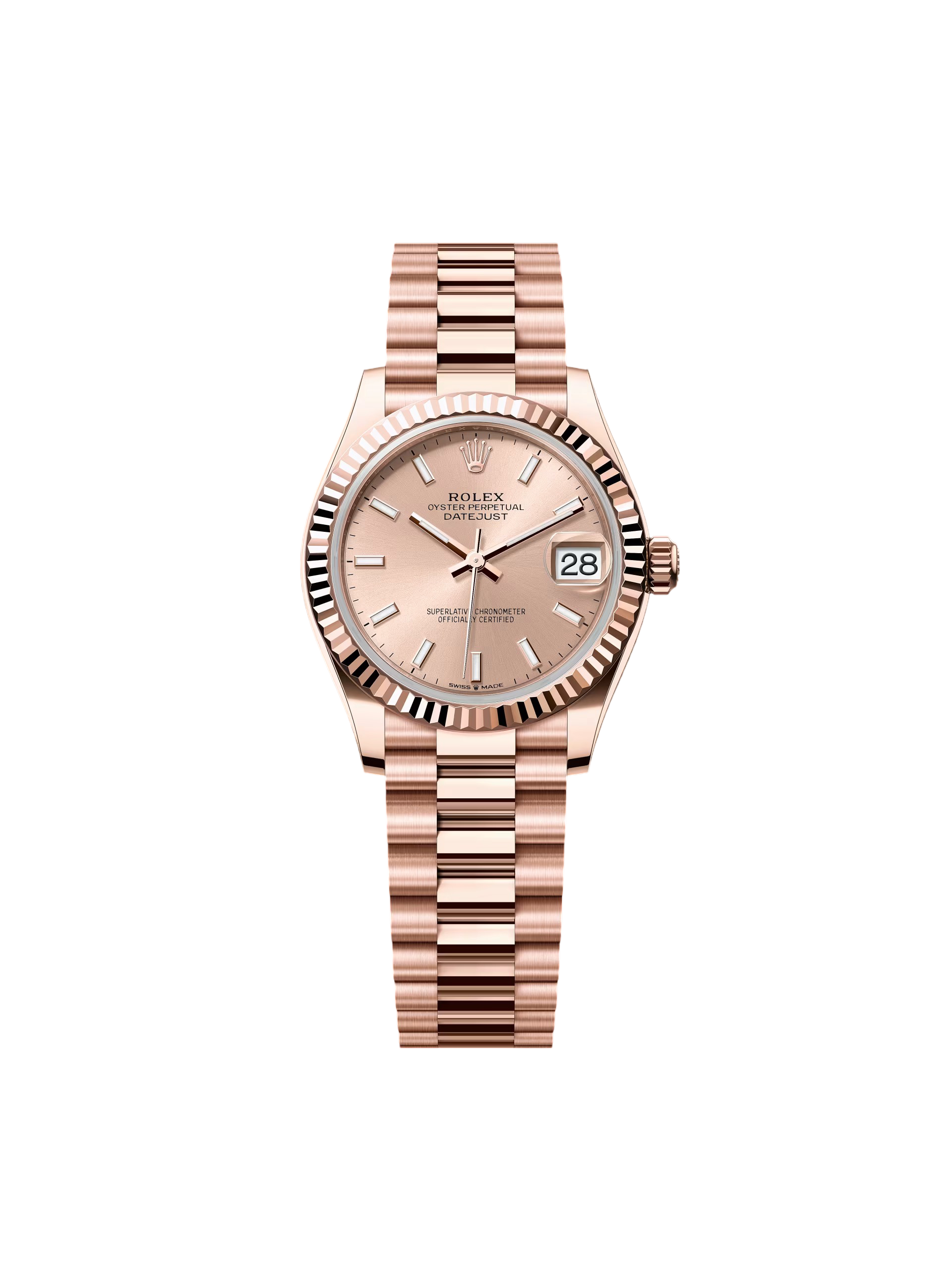 Rolex Datejust m278275-0037 Rose Dial 31mm