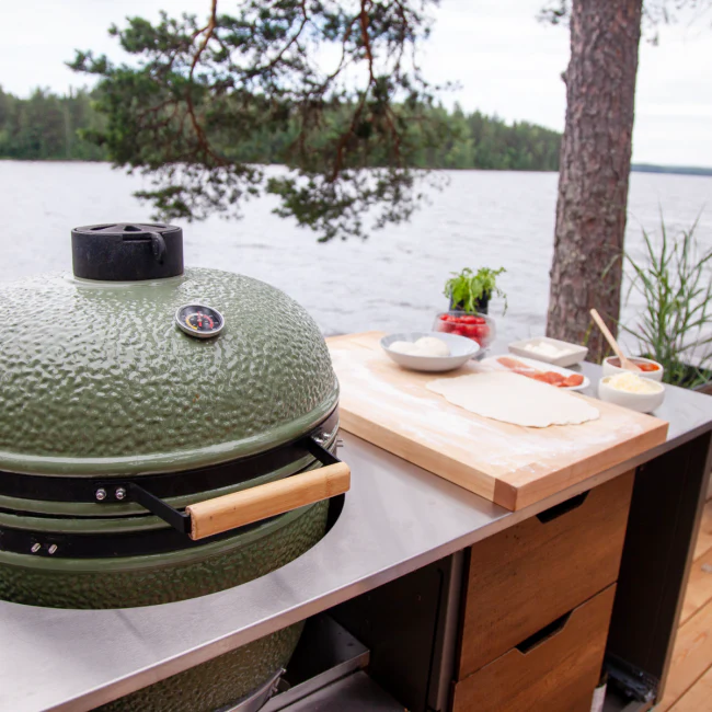 Kobe Kamado Holzkohlegrill Professional XXL, 26, 138x87x115cm