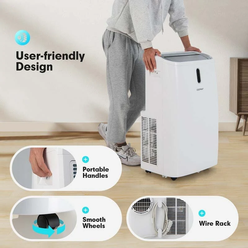 Eletriclife 14000 BTU Portable Air Conditioner with APP WiFi Control