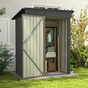 matal outdoor storage shed