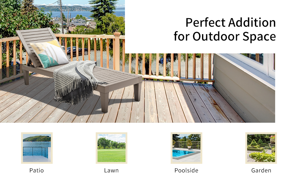 poolside outdoor chaise quick dry