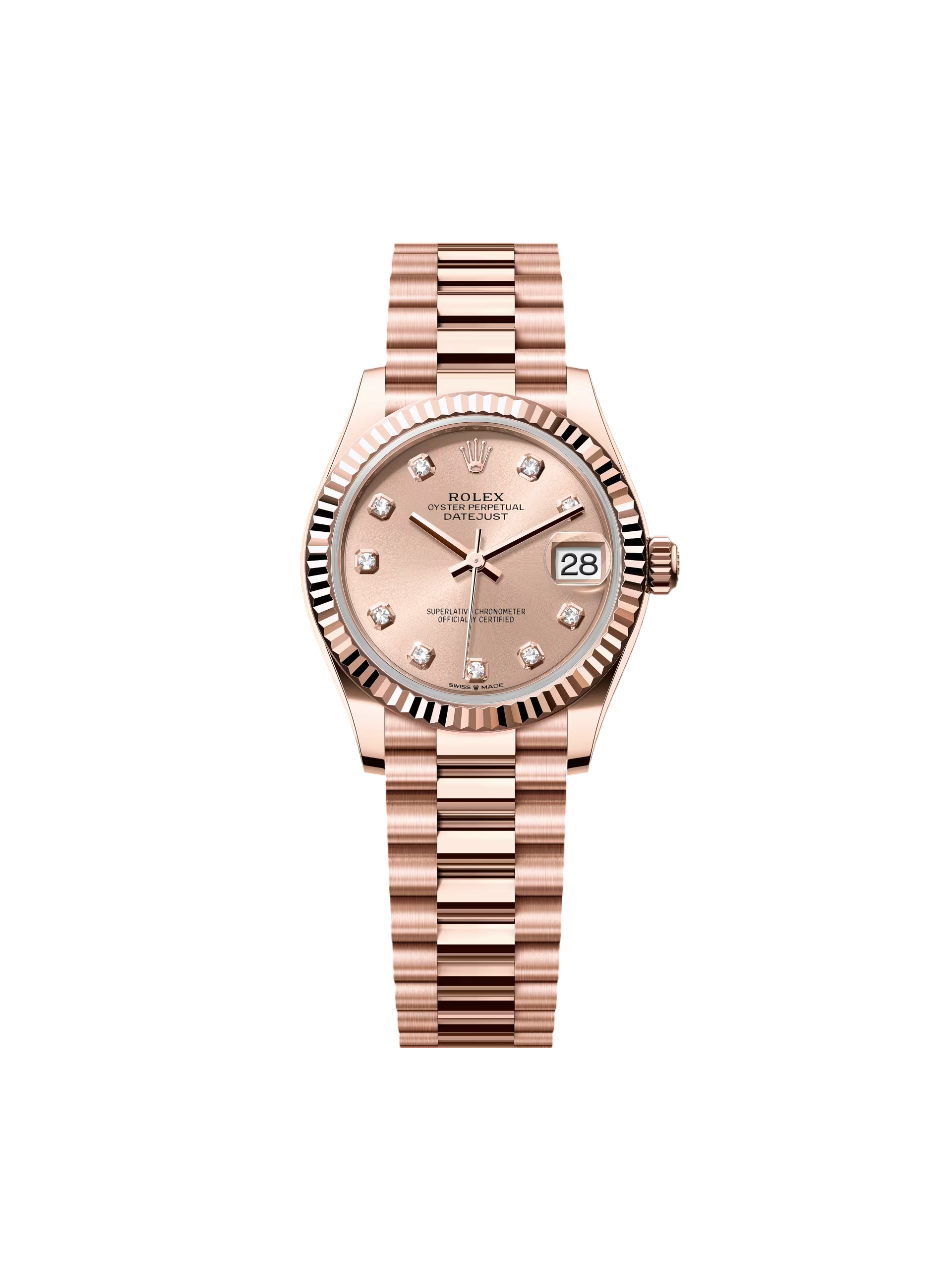 Rolex Datejust m278275-0031 Rosé Dial 31mm