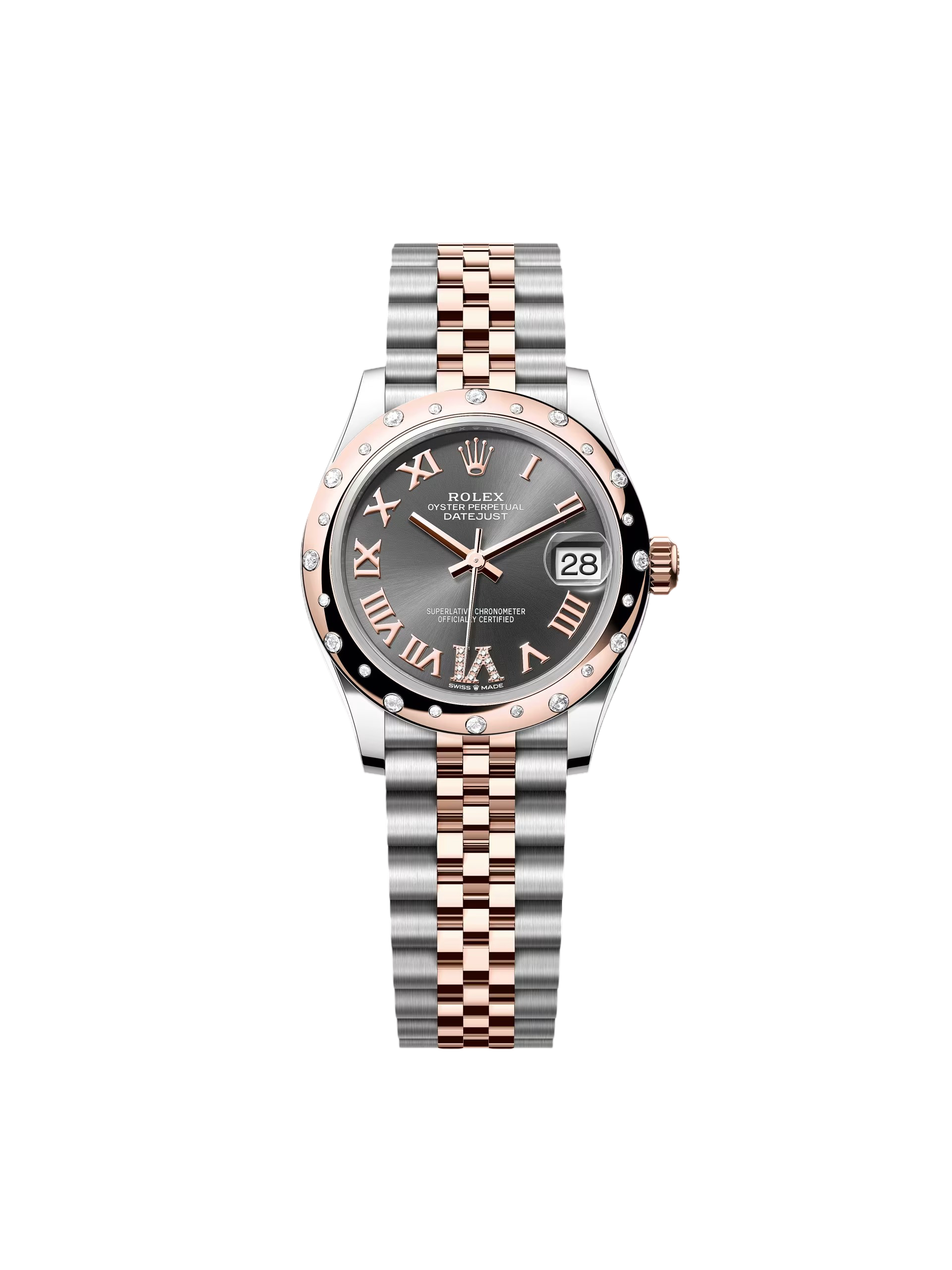 Rolex Datejust m278341-0029/0030 Slate Dial 31mm Dial Oyster Bracelet