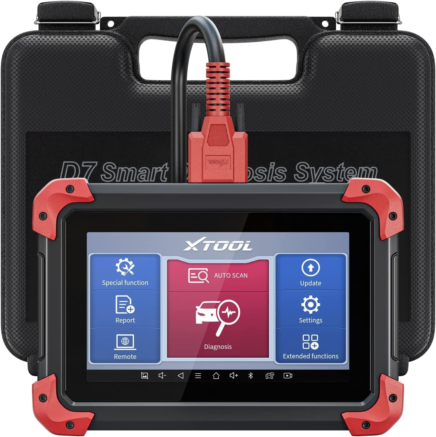 Bidirectional Scan Tool: 2024 Newest Automotive Scanner Diagnostic Tool with ECU Coding Active Tests All System Scan 36+ Resets Crankshaft Relearn Android 10 3-Year Updates