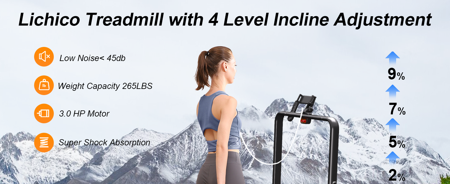 treadmill with incline