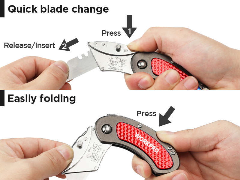 Folding Utility Knife Set