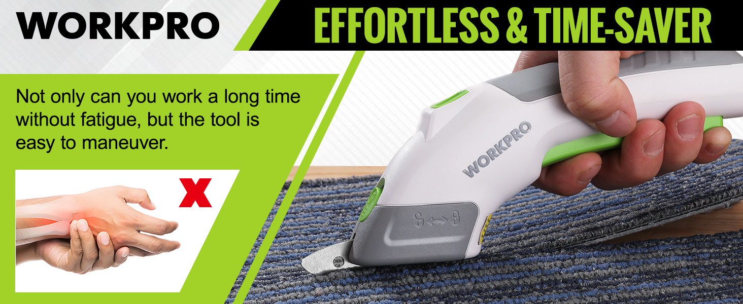 Electric Fabric Scissors Box Cutter Cordless Electric Scissors for Cutting Fabric
