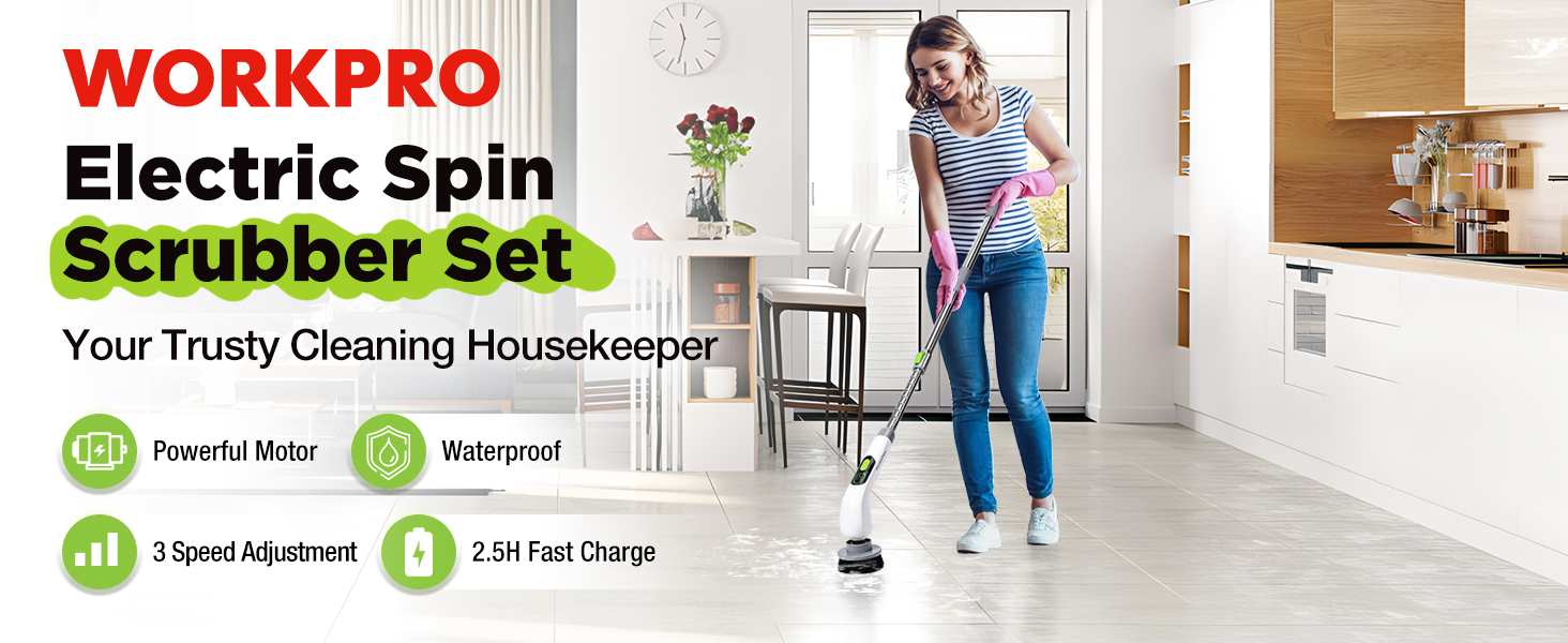 Electric Spin Scrubber