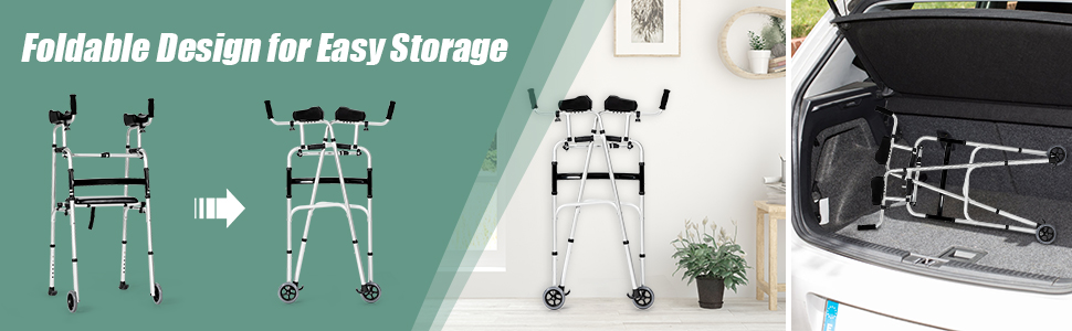 Foldable Standard Walker