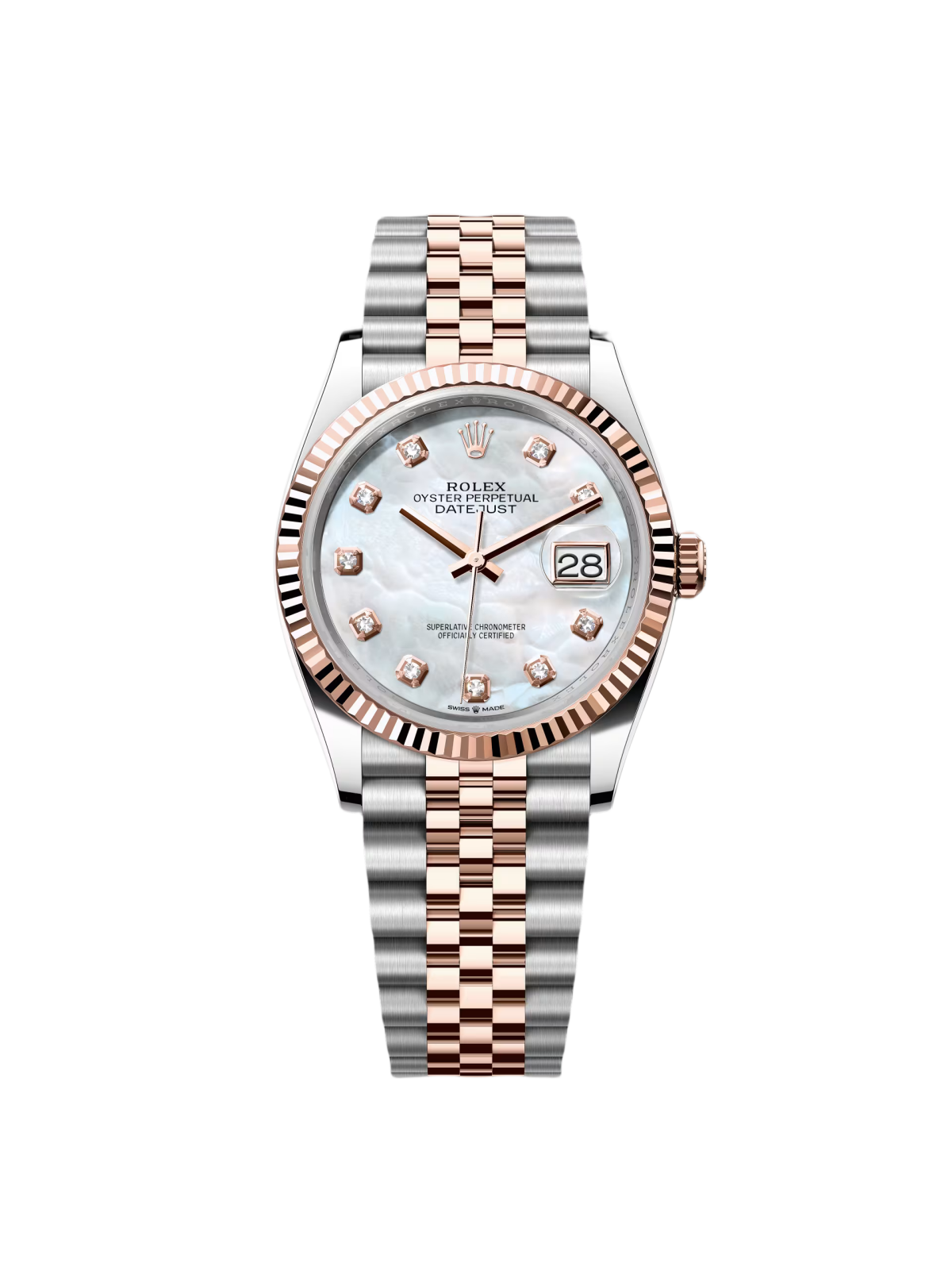 Rolex Datejust 36mm 126231 Mother-of-Pearl Dial Jubilee Bracelet