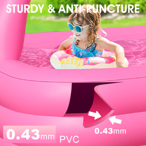 inflatable pool kids