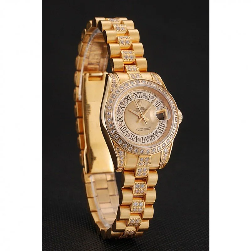 Superclone Rolex Datejust 21mm Gold Dial 1453953