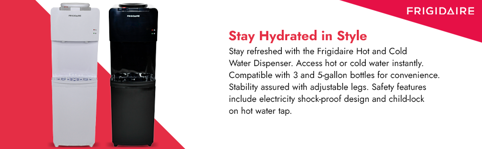 Frigidaire Hot and Cold Water Dispenser