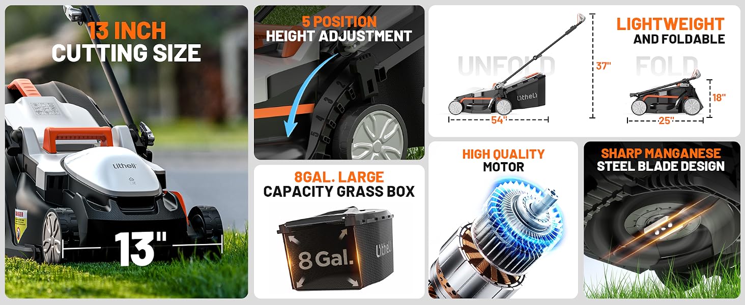 Litheli Lawn Mower