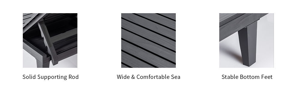 poolside  chaise for large people