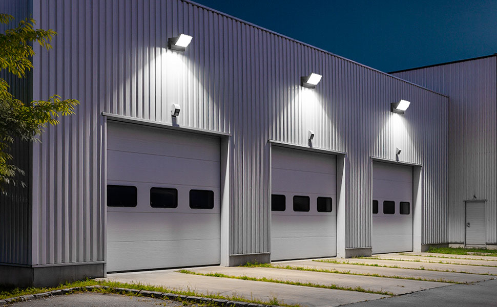 6000K Waterproof Black Floodlights