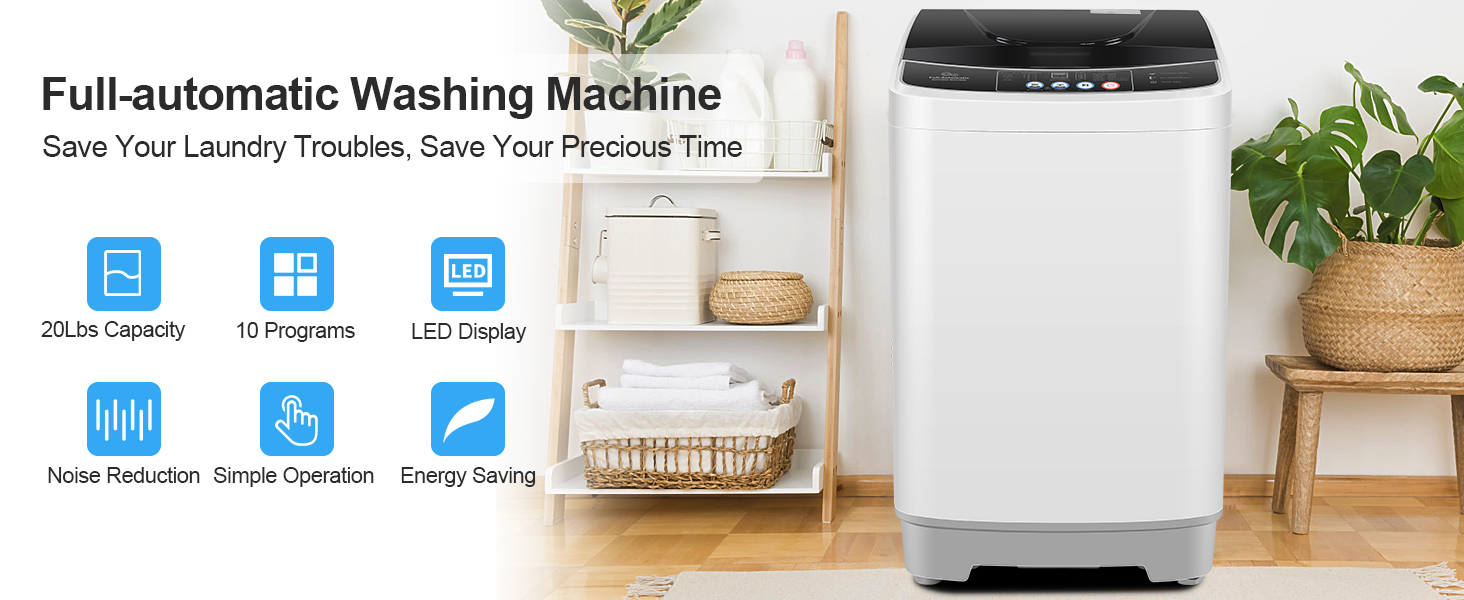 2.8 Cu.ft Washer and Dryer Combo