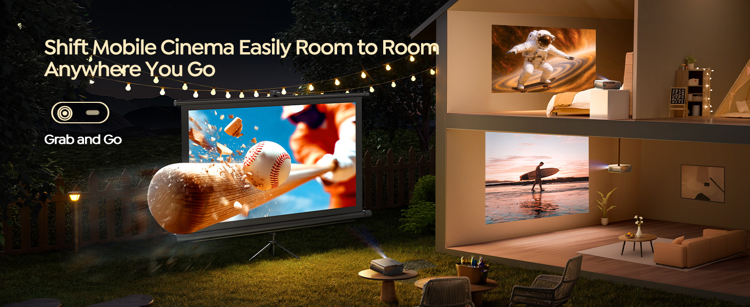 outdoor projector