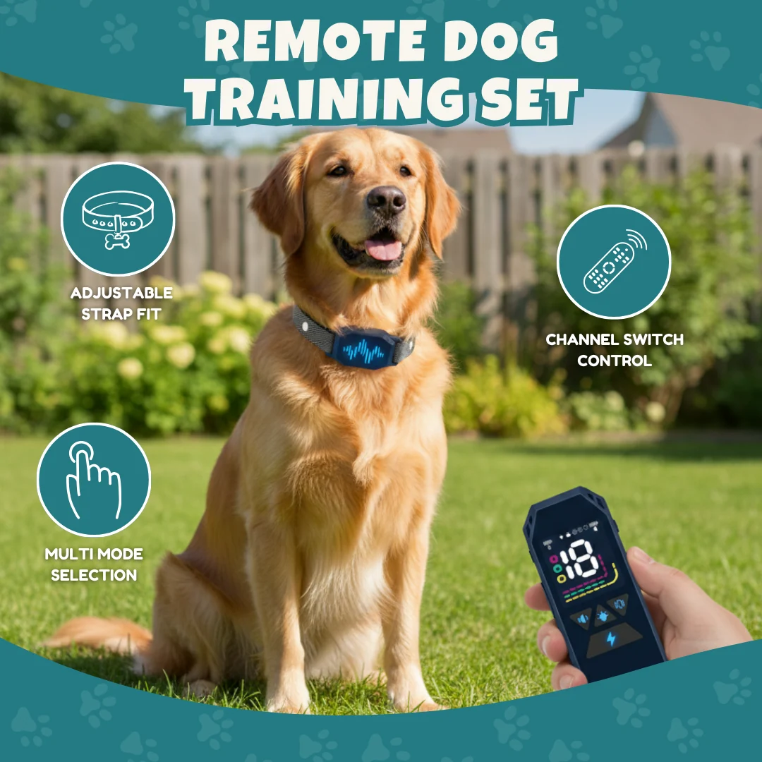 Dog Training Collar with Remote Control, 2500 ft, Dog Finder Function Dog Training Collar with Remote Control, 2500 ft, Dog Finder Function