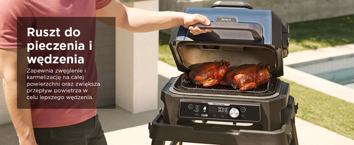 Ninja Woodfire Pro Connect XL Grill elektryczny OG901