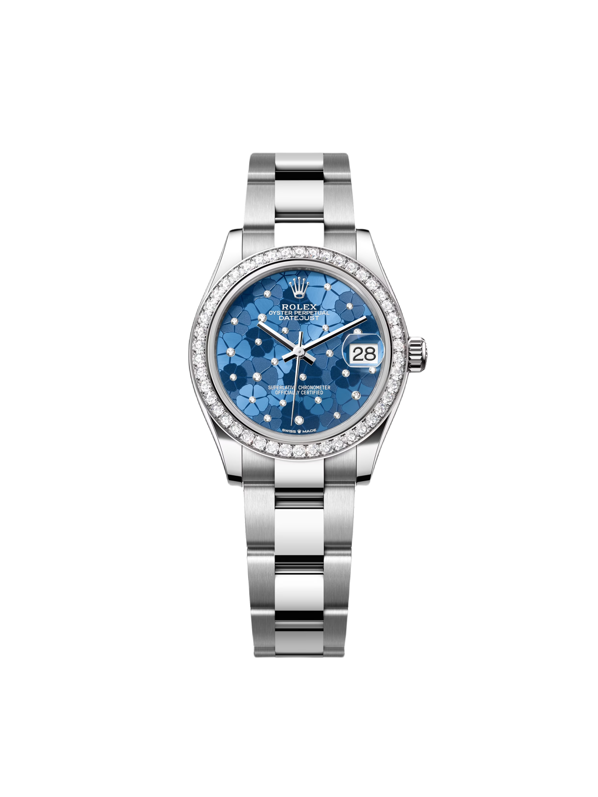 Rolex Datejust m278384RBR-0039/0040 Azzurro Blue 31mm Dial Oyster Watch