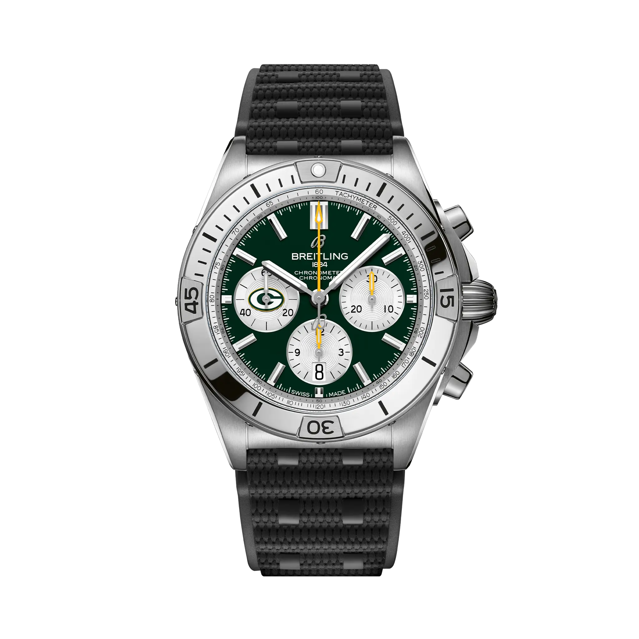 Breitling Chronomat B01 42 NFL Green Bay Packers Edition AB01342B1L1S1