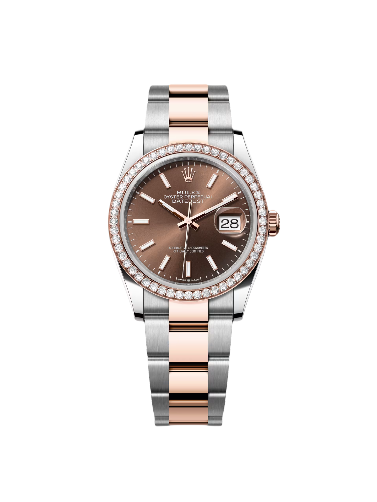 Rolex Datejust 36mm 126281 Chocolate Dial Oyster Bracelet