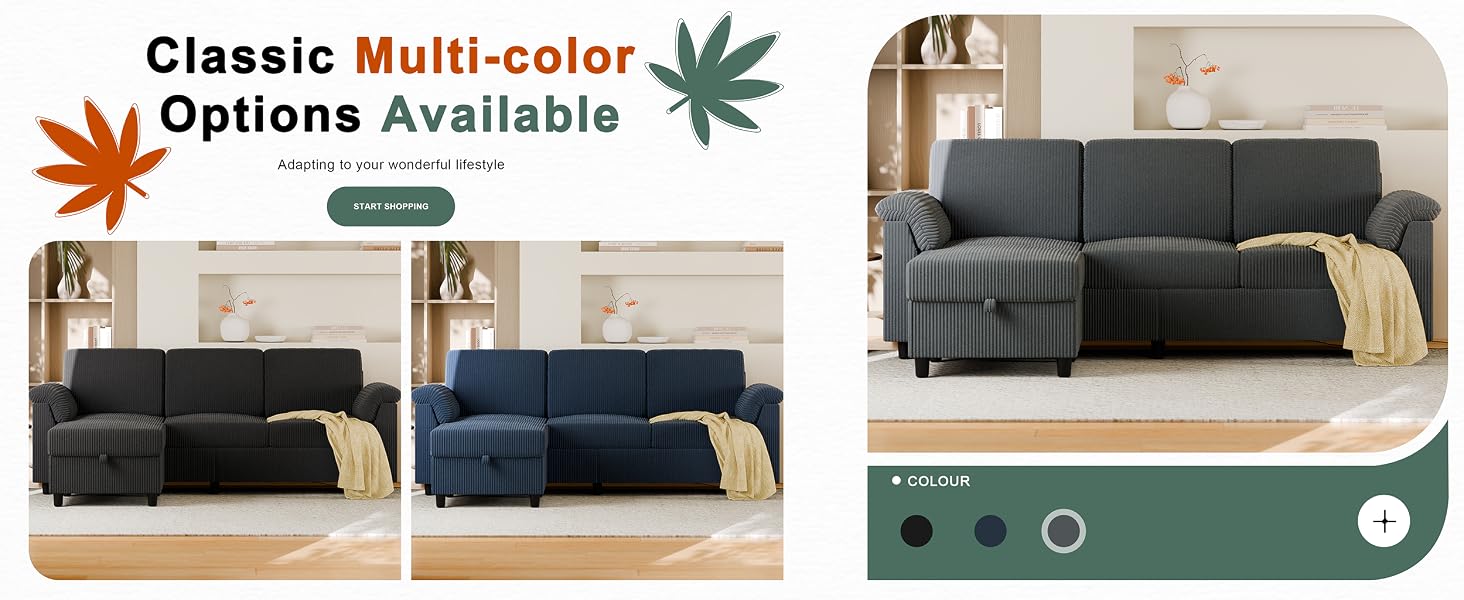 Convertible Sectional