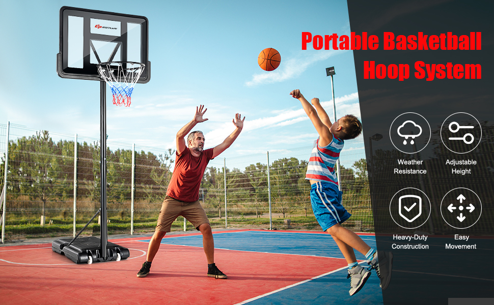 Portable Basketball Hoop