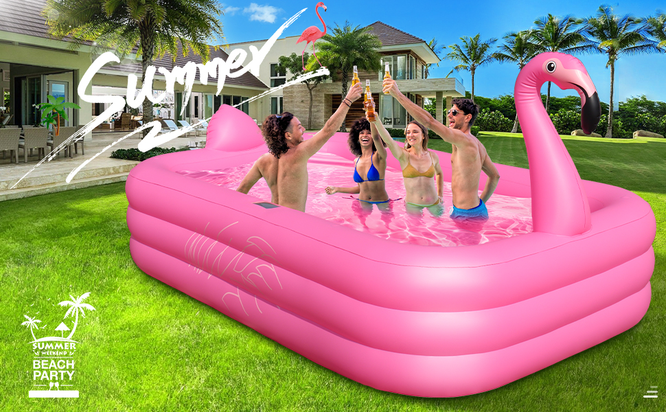 piscinas grandes familiares para patios