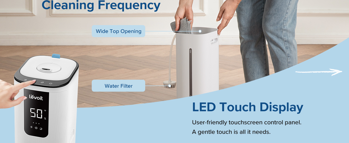 easy cleaning design