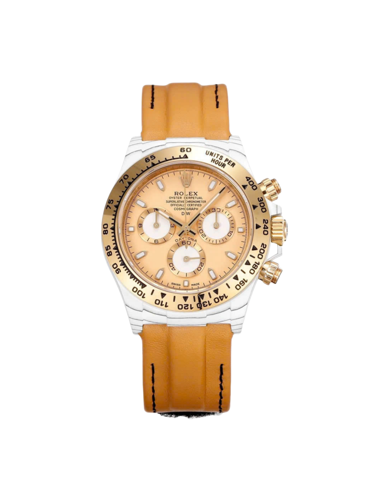Rolex Cosmograph Daytona DIW Golden Essence 40mm Replica 1:1 – Top Quality Version