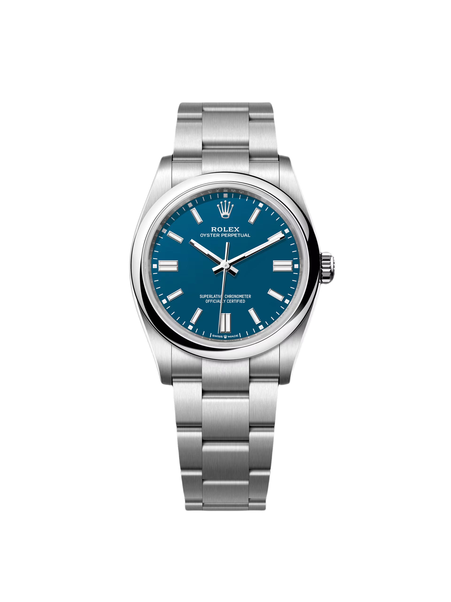 Rolex Oyster Perpetual 36mm 126000-0015 Blue Dial Stainless Steel Oyster Bracelet