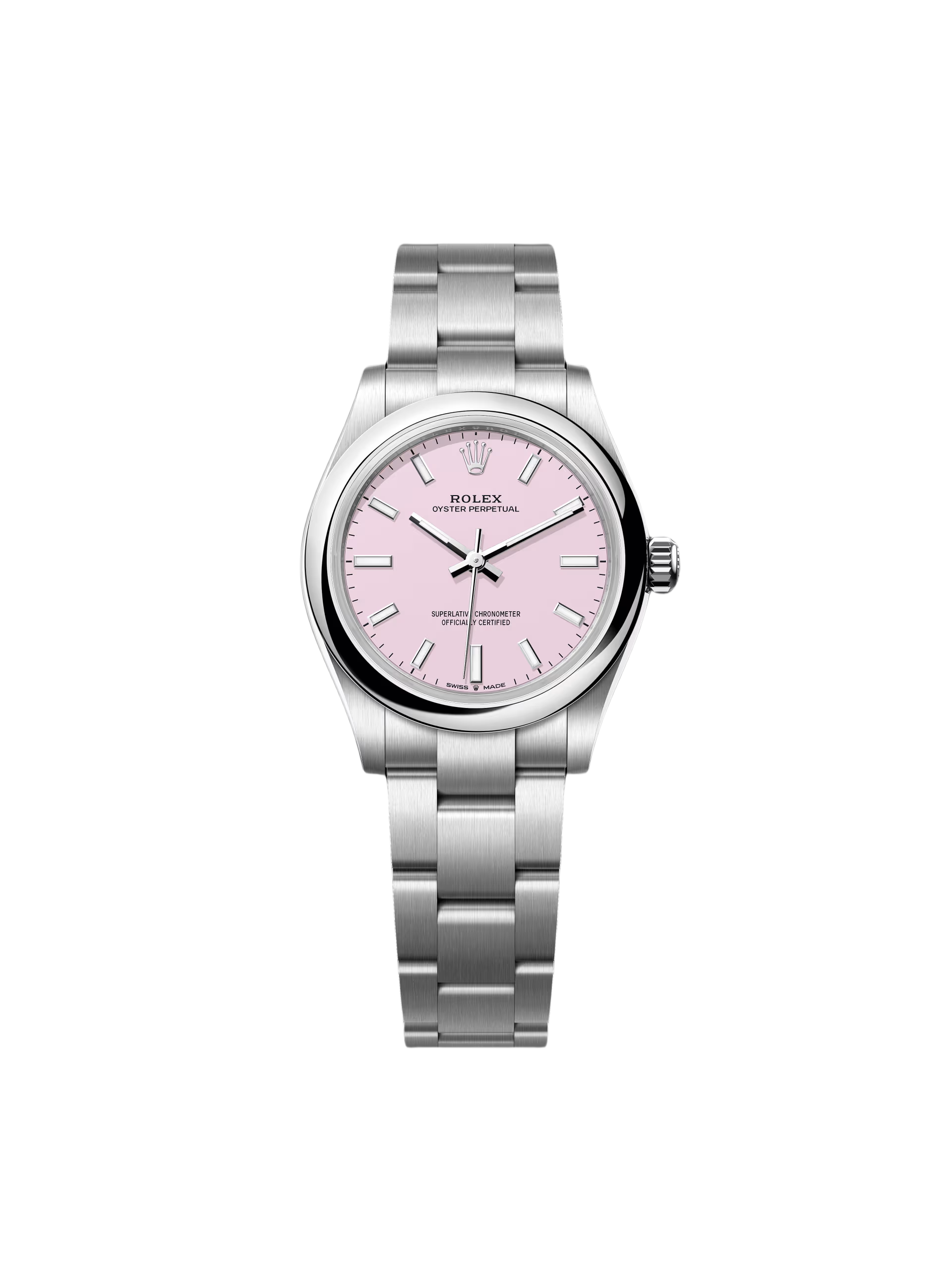 Rolex Oyster Perpetual 31mm 277200-0009 Pink Dial Oyster Bracelet Watch
