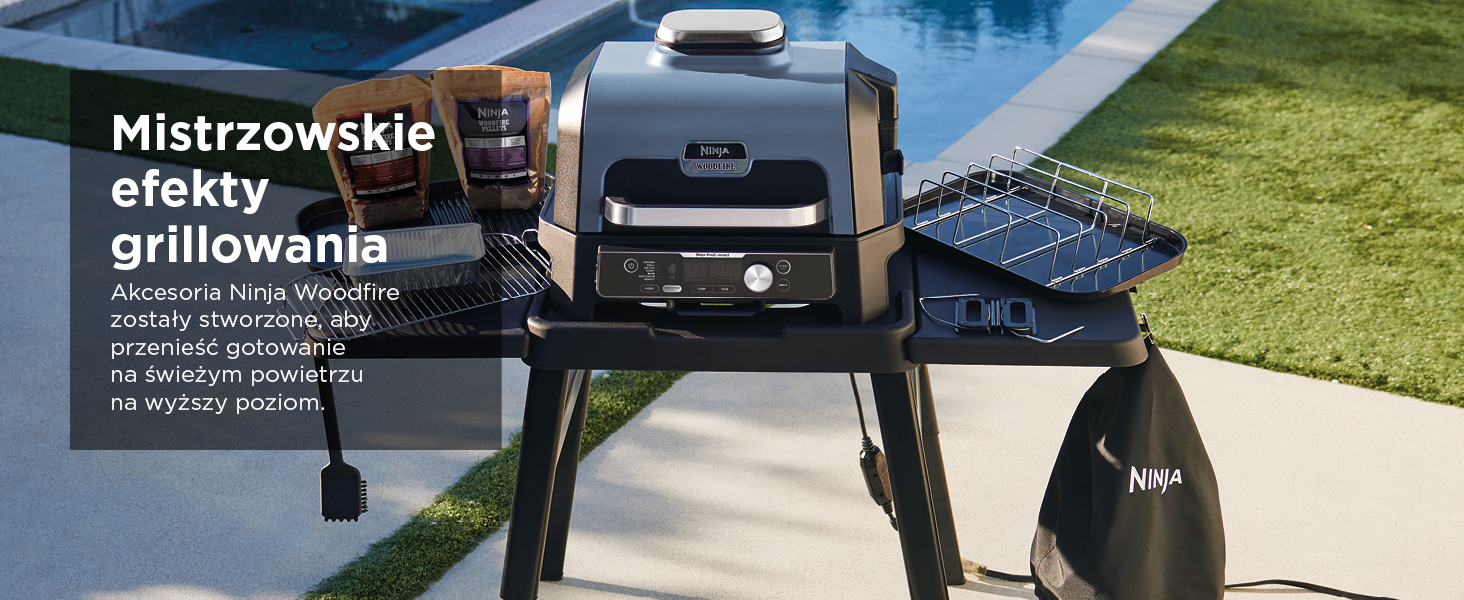 Ninja Woodfire Pro Connect XL Grill elektryczny OG901