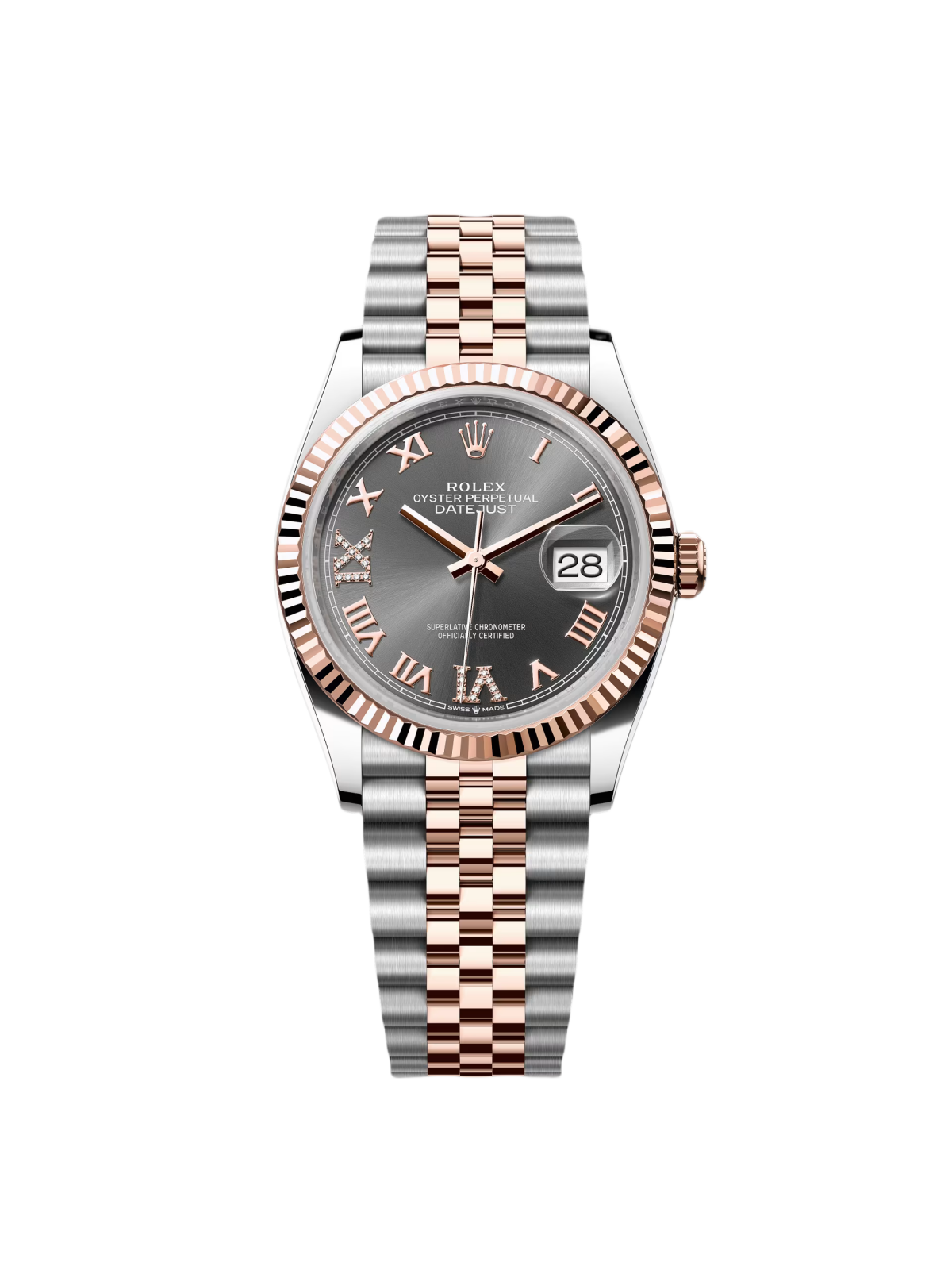 Rolex Datejust 36mm 126231 Slate Dial Jubilee Bracelet