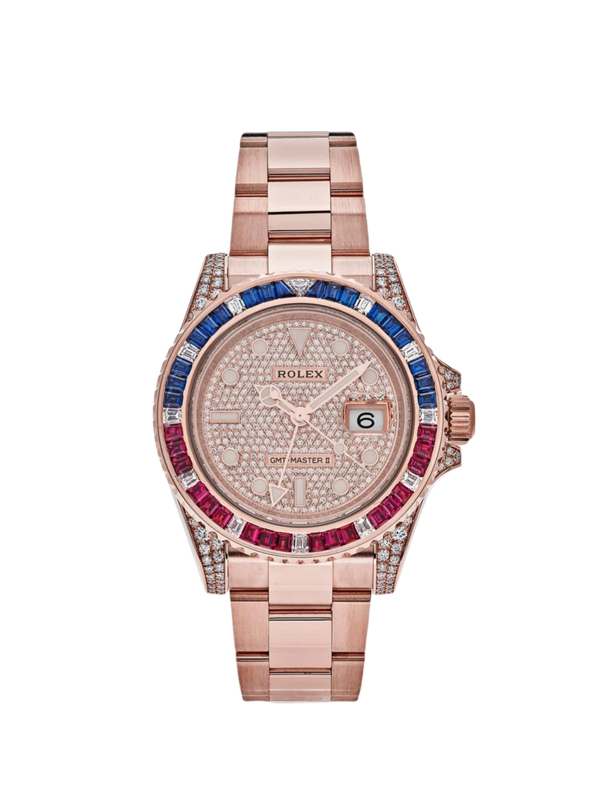 Rolex GMT-Master II 40mm 126755SARU-PAVE