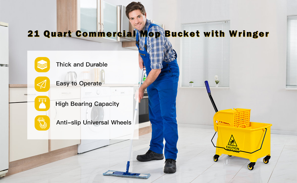 Commercial Mop Bucket
