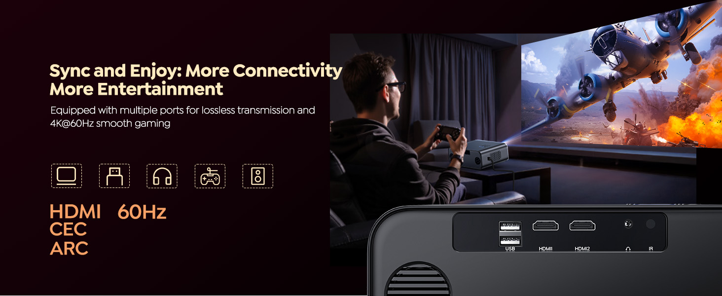 projector with HDMI CEC ARC