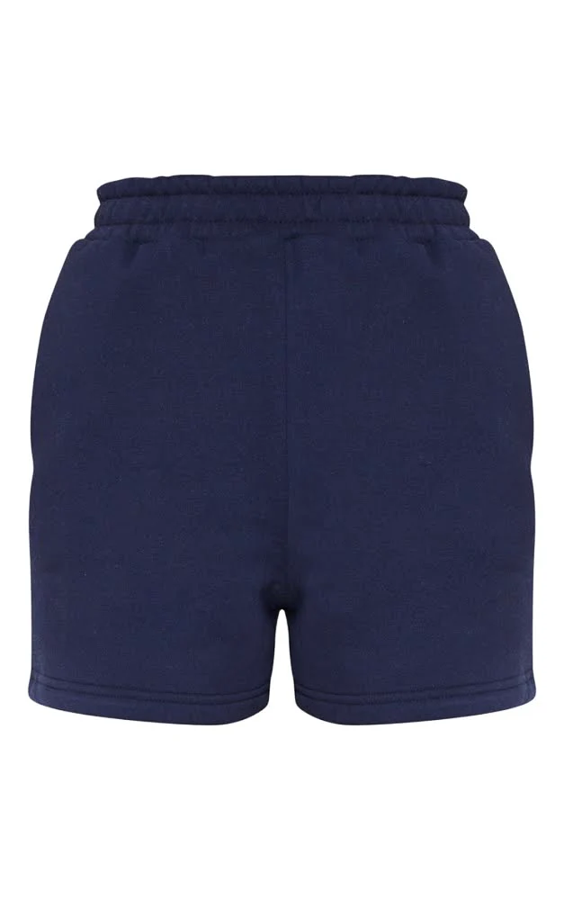 Navy Jogger shorts